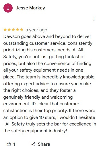 Review of All Safety by Jesse Markey